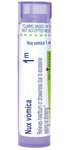Boiron Nux Vomica 1M for Heartburn or Drowsiness Due to Excessive...