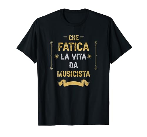 Que Fatiga La Vida De Músico Camiseta