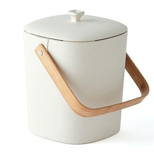 Bamboozle Odorless Countertop Compost Bin (1 Gallon)