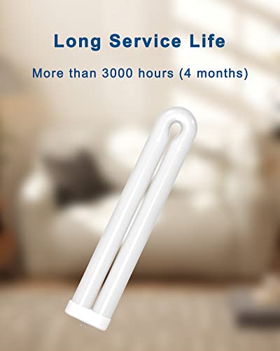 Bf190 Replacement Bulb Compatible With Flowtron Bk-40D Bug Zapper, 10 Inch Ful32T8/Bl U Type Replacement Light Bulb For 32W Outdoor Electronic Insect Mosquito Killer, 2 Pack #TOP4