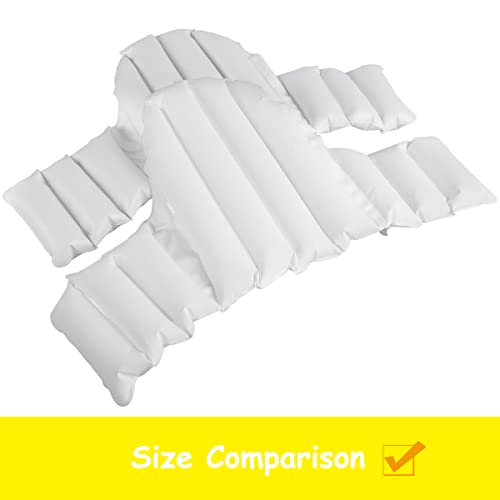 Inflatable Cushion Insert for IKEA Antilop High Chair, Cushion Insert Only, White, 28" L x 14"(Inflated)