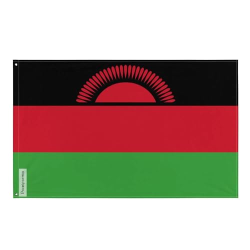 Drapeau du Malawi en polyester pour décoration intérieure et extérieure