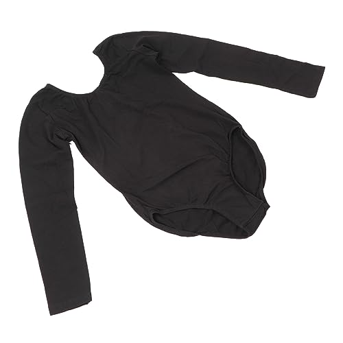 Collant Infantil, Fantasia de Dança para Meninas, Respirável, Alta Elasticidade, Manga Longa, Toque