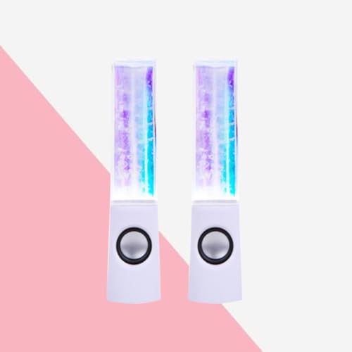 Altavoz para tablet y smartphone con luces de colores y efectos de agua 4