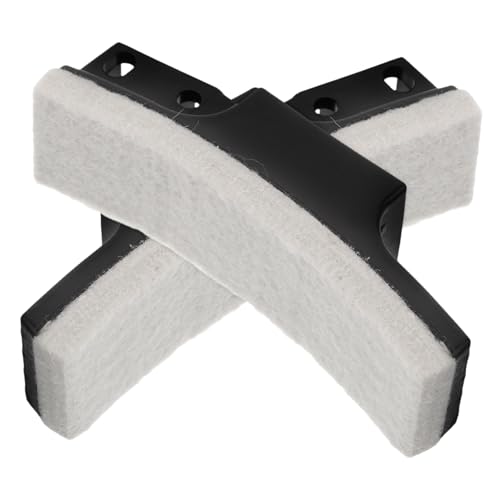 OHPHCALL Exercise Bike Brake Parts 2pcs Wool Brake Pads Replacement Braking Discs for Fitness Bike Gym Supply