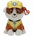 Holland Plastics Original Brand TY Licensed Beanie Buddy ca. 9"- Paw Patrol - Rubble, Perfekter Plüsch!