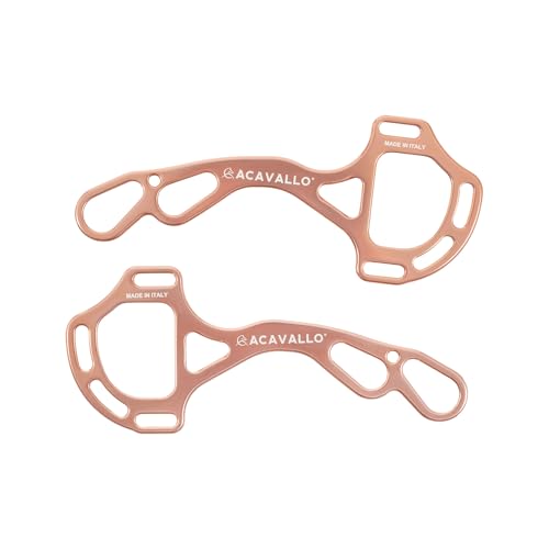 Hackamore Acavallo Alupro or rose l'alliance de l'aluminium premium et du confort