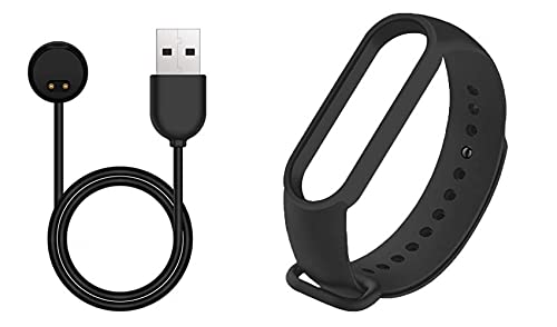 Liddu Charger Charging Cable Dock for Xiaomi Mi 5 Original Band, Combo Pack of Charger and Black Strap (B09JZMZ3TS) Amazon Price History, Amazon Price Tracker