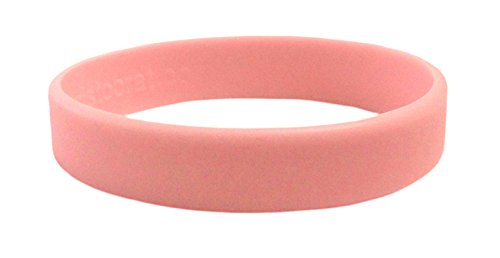 Image of TheAwristocrat 1 Dozen (12) Multi-Pack Blank Rubber Wristbands Silicone Bracelets - Select from a Variety of Colors