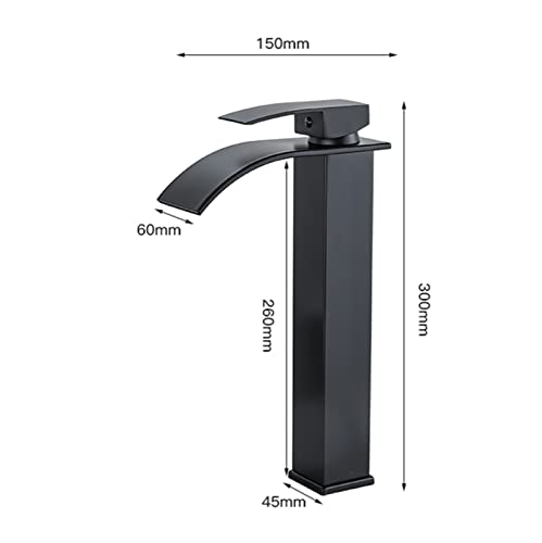 Robinet de lavabo en acier inoxydable or haut luxe