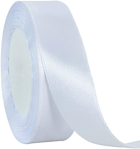 TONIFUL 6 inch x 22yd Wide Gold Satin Ribbon Solid Fabric Large Ribbon for Grand Opening Cutting Ceremony Wedding Birthday Party Decoration Gift Craft Chair Sash Table Car Bows Indoor or Outdoor Yard