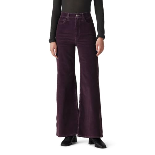 Levi's Women's Ribcage Bell Bottom Jeans, (New) Plum Perfect, 32