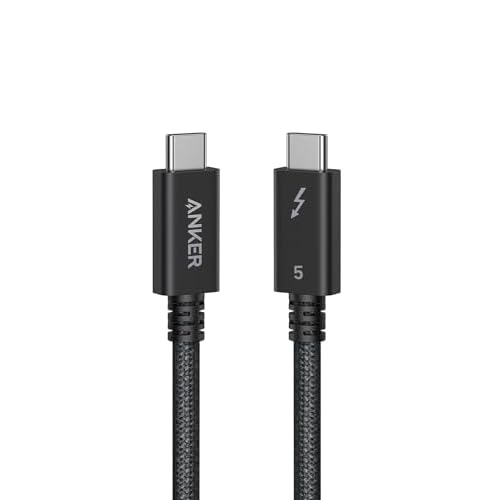 Anker Prime USB-C & USB-C ケーブル Thunderbolt 5 1.0m