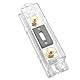 Heschen Auto Audio Video Stereo ANL-Sicherungshalter, 0/2/4 Gauge In und Out, mit Ampere ANL Sicherung (180A)