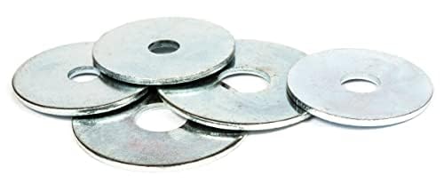 Large Flat Repair Washer Steel Penny Repair Mudguard Car Body Washers (Pack of 20) (M12 x 37mm x 3mm) A08CD
