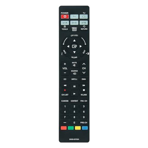 Télécommande de rechange compatible avec TV LCD Samsung LN46A860S2FXZA modèle BN59-00700A