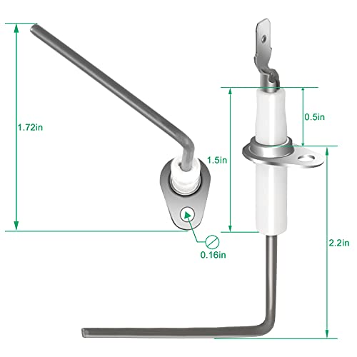 SEN1114 SEN01114 Furnace Flame Sensor fit for Trane American Standard Furnace nikrothal 80 Sen0491 Sen00491 LUXRILIX
