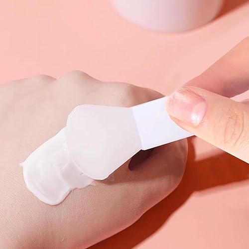 Face Mask Applicator Brushes,Flexible Facial Mud Mask Applicator Brush YuCool Mini Silicone Face Mask Brush Makeup Spatula Portable Beauty Tools Soft Small Mask Brush-12 PCS - Image 4