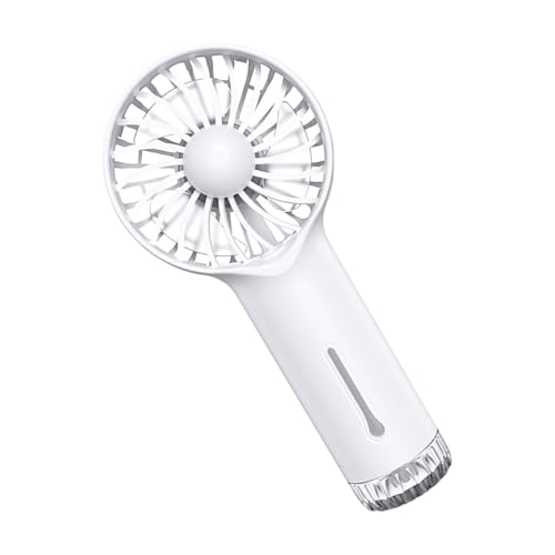 WJnflQN Ventilador de nebulización portátil | Pequeño ventilador de niebla de agua, dispositivo de refrigeración eléctrico, enfriador de 3 velocidades para playa, al aire libre, maquillaje, camping,