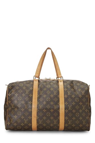 Louis Vuitton, Pre-Loved Monogram Canvas Sac Souple 45, Brown