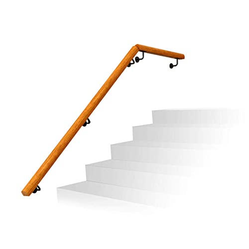 Rampe d'escalier antidérapante avec tige de support haute résistance - 2