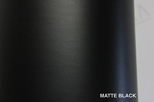 Image of VViViD Matte Black Vinyl Wrap Adhesive Film Air Release Decal Sheet (300 Inch x 60 Inch)