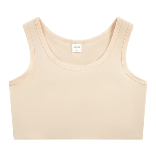 Image of Women Transgender Tomboy FTM Pull On Closure Elastic Chest Binder Pullover Tank Top