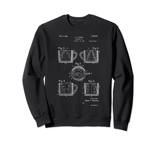 Tasse à mesurer Brevet, Cuisson, Boulanger, Cuisson Sweatshirt