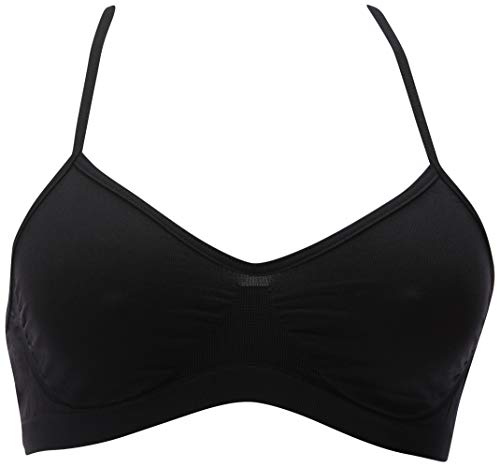 Trifil Top, Sutiã Feminino, Preto/Macadamia, M Paquete De 2