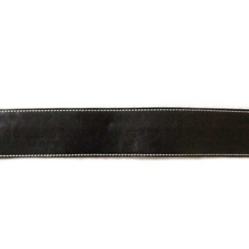 Cuir noir sangle de guitare réglable - Les Beatles, Paul McCartney, John Lennon, RIngo Starr, George Harrison Cuir noir sangle de guitare réglable – Image 3