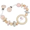 Hess 12969 Houten speelgoed, ketting van hout, naturel roze