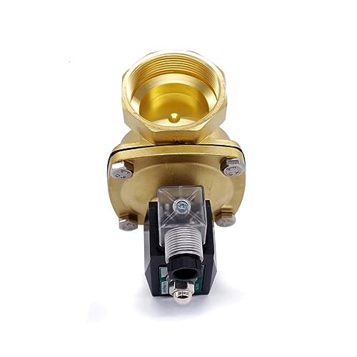 Électrovanne électrique 24VDC normalement fermée 3/4 pouce, vanne eau filetée
