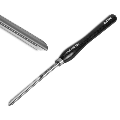 M42 Cryo HSS Bowl Gouge 1/2 (5/8 dia.) with Beech Handle for Woodturning Chisels Woodlathe Tools.