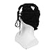 ICRPSTU Goalkeeper Helmet Rugby hat Headguard Professional Football Equipment for Skating Skiing Cycling (M)