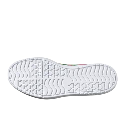 Image of adidas Womens Vl Court Bold Sneakers Shoes Casual - Pink