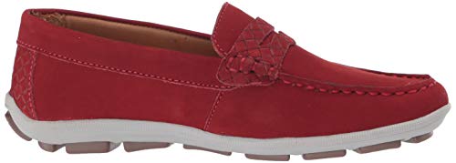 Image of Driver Club USA Kids' Kids Made in Brazil Fashion Genuine Leather Driving Loafer with Penny Detail