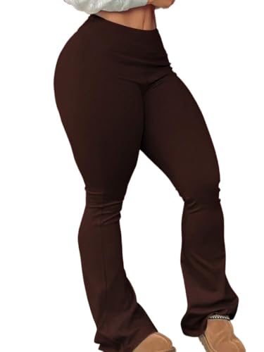 Women's casual sports work pants Women Plain Color Sleeve Casual Loose Pants