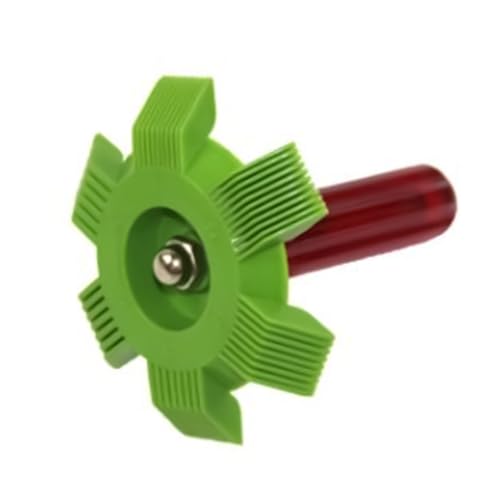 Limpiador de bobinas de aire acondicionado, cepillo de peine de aleta para radiador, herramienta de limpieza inoxidable para aire acondicionado, kit de reparación del hogar para taller interior