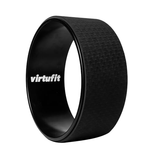 VirtuFit Premium Yoga Rad - 33 cm - Onyx Schwarz