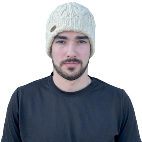 Briomhar Beanie for Men Winter Hat - Fleece Lined...