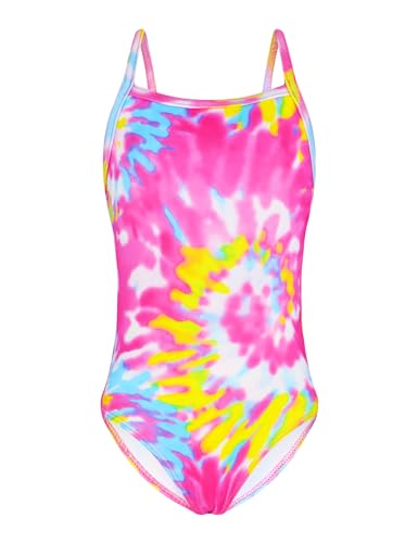 Image of Snowheart Girls Swimsuit One-Piece Bathing Suits Multicolor Kids Sport Summer Beach Swimwear for 2-12 Years Old