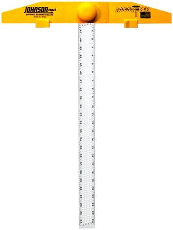 Johnson Level & Tool RTS24 RockRipper 24-Inch Drywall Scoring Square ...