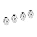 equlup RC Shock Absorber Ball Head, 14PCS RC Shock Absorber Iron RC Car ShockDamper BallHead Spare Parts for ZD 1/8 RC Cars