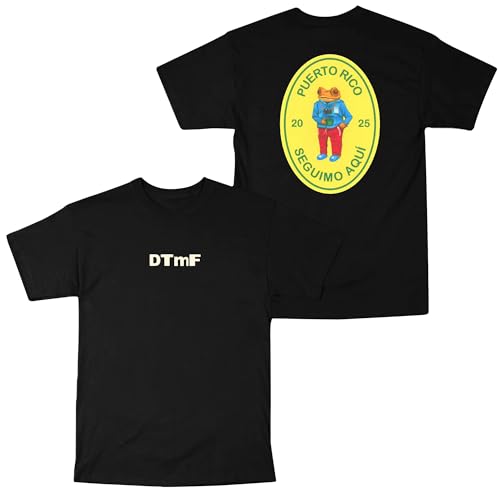 Debi Tirar Mas Fotos Shirt Bunny Shirt New Album Merch Graphic Tee Concert 2025 Rap Hip Hop T-Shirt Men Women Black