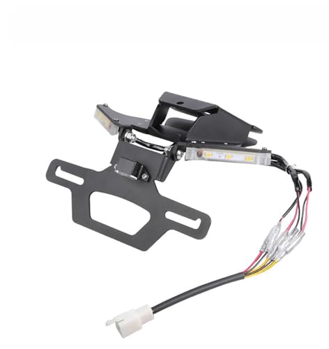 Support Plaque LED RS660 avec Suppression Garde-Boue Arrière Aluminium CNC - 7