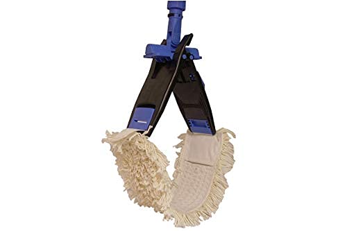 Soporte Plegable Twinstar 40 cm - Soporte Mopa sin Prensa | Accesorio para carrito de limpieza profesional, sistema de plegado doble que evita contacto directo con agua sucia.