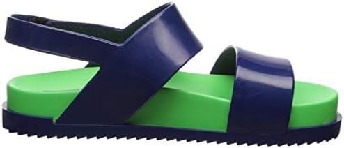 mini melissa Baby-Girl's Mini Cosmic Sandal Slipper, Navy, 6 Medium US Toddler | Image 5