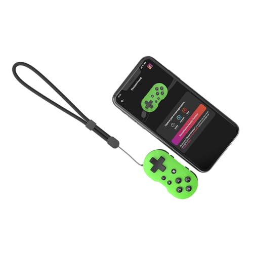 Image of CRKD ATOM - Collectible Keychain Controller for Nintendo Switch, PC, Mac, Mobile and Smart TV (Leaf Green)