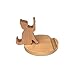 Rekkle Cartoon Téléphone Mobile en Bois Support Pad Tablet Bureau Tablet Pad Support de Bureau Support de téléphone de Remplacement pour Samsung Smartphone Support