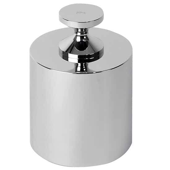 Troemner 7008-4W 20kg Analytical Class 4 Weight with NVLAP Accredited Certificate